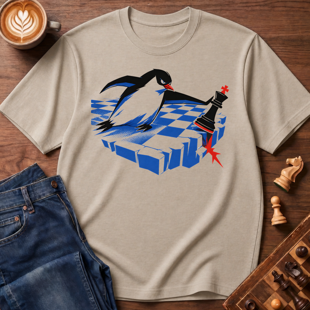 Penguin On Thin Ice T-Shirt
