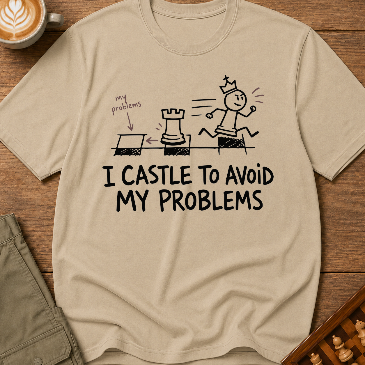 Castle to Avoid My Problems T-Shirt