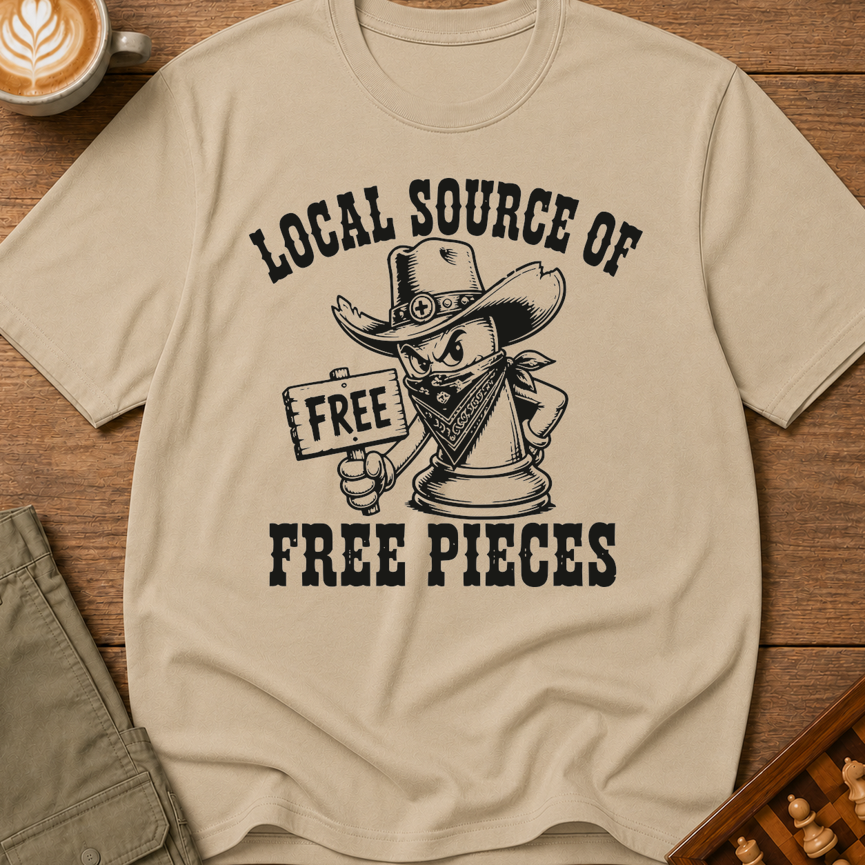 Local Source Of Free Pieces T-Shirt