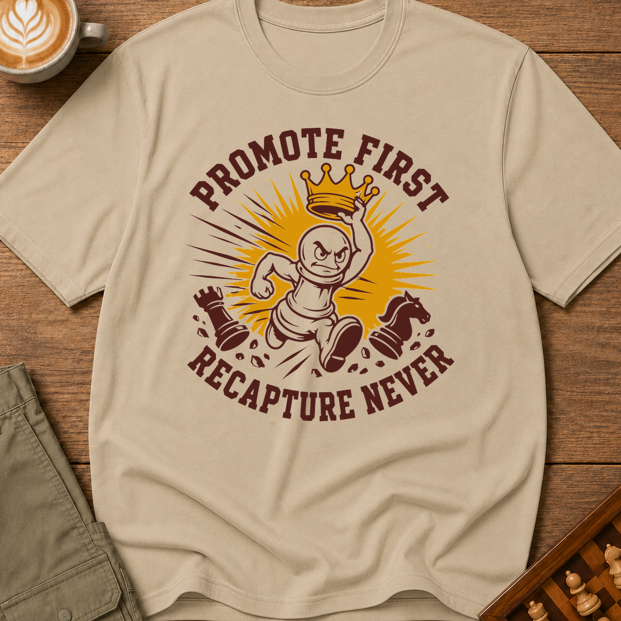 Promote First Recapture Never T-Shirt