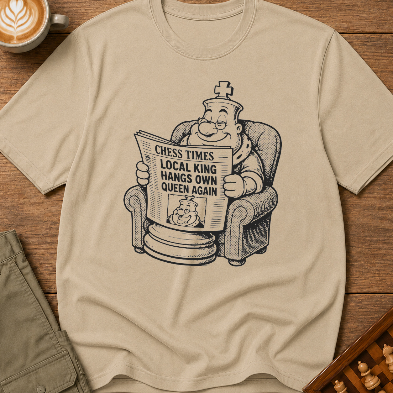 Local King Hangs Own Queen Again T-Shirt