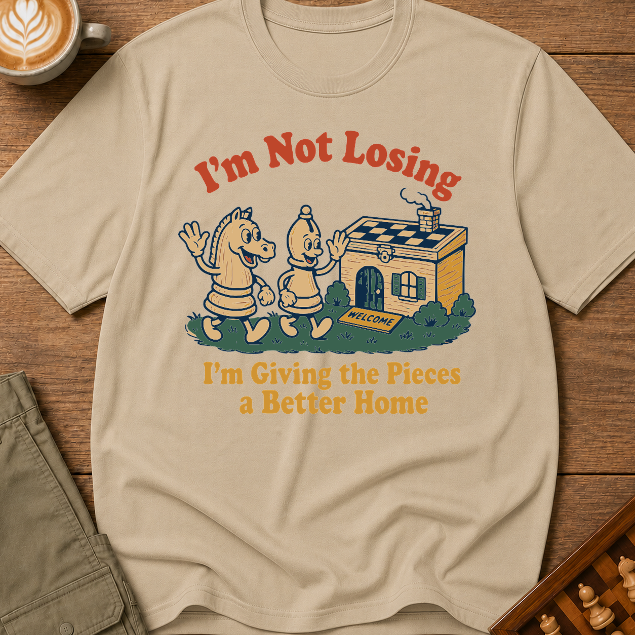I'm Not Losing I'm Giving The Pieces A Better Home T-Shirt