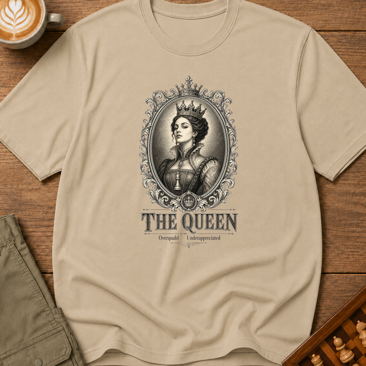 The Queen Overqualified T-Shirt