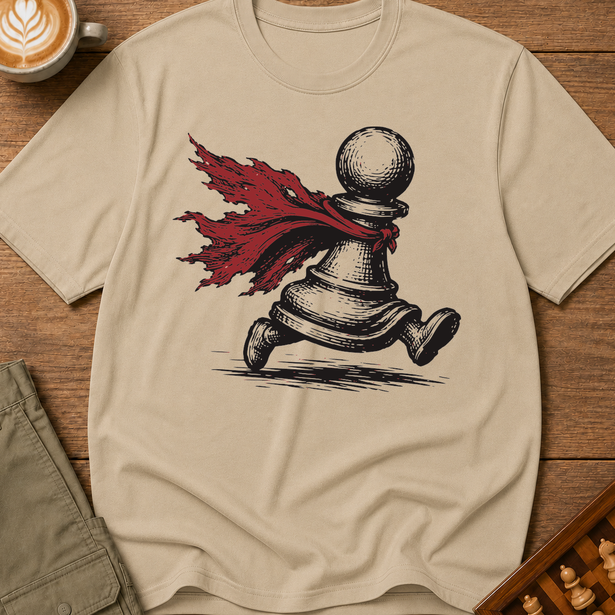 Caped Pawn T-Shirt