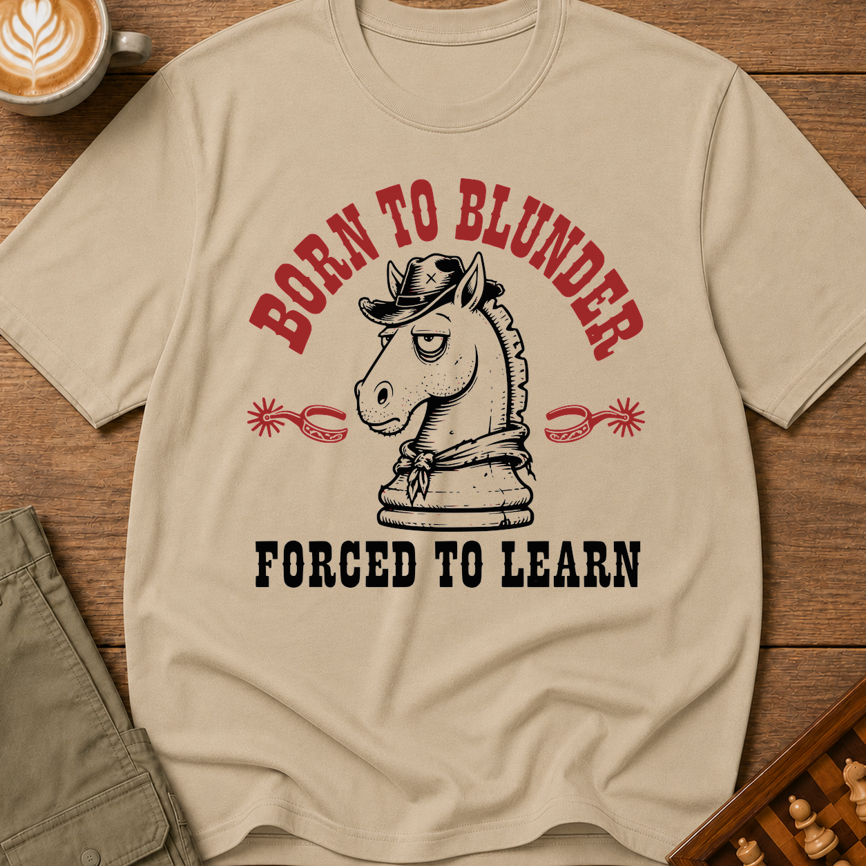 Born To Blunder Forced To Learn T-Shirt