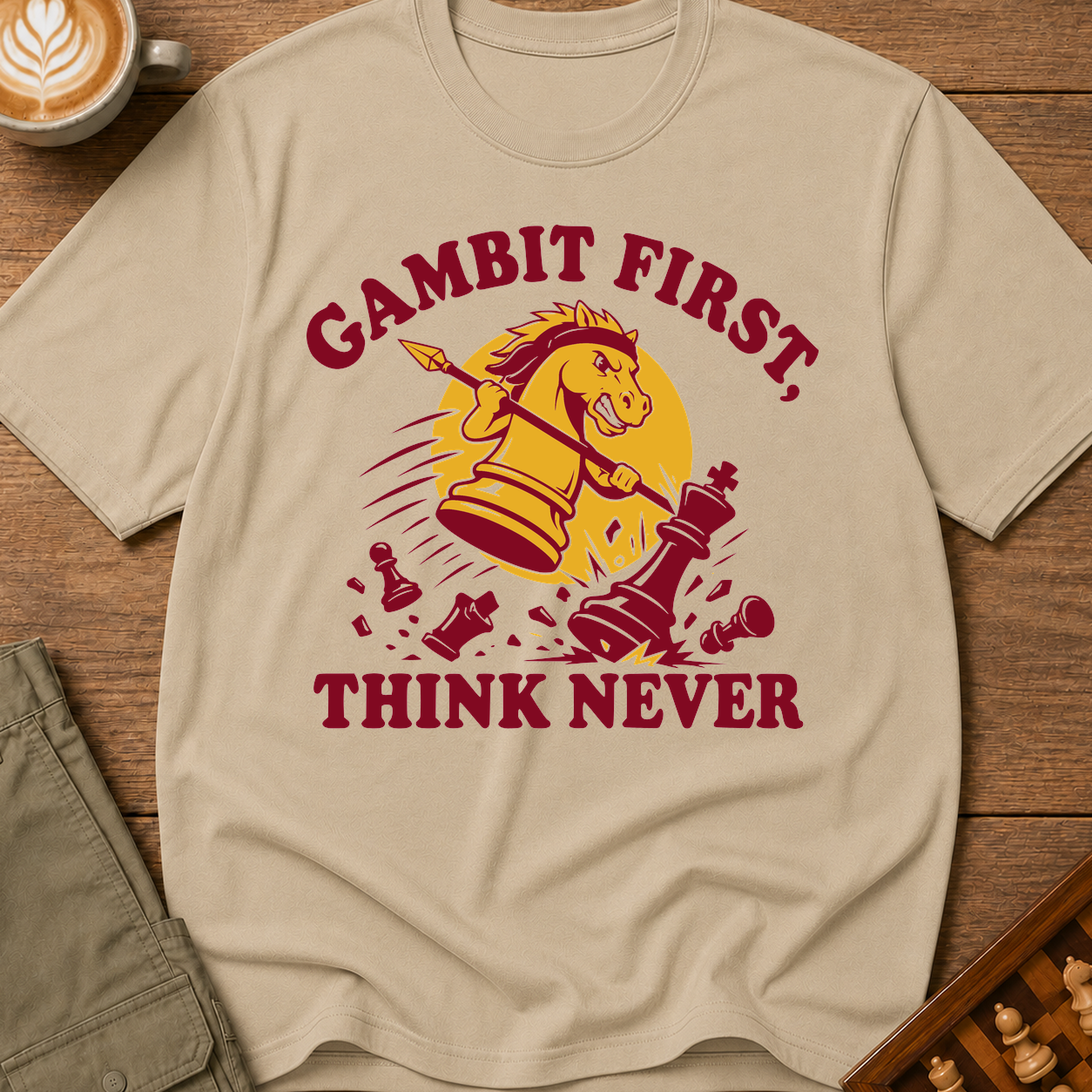 Gambit First Think Never T-Shirt