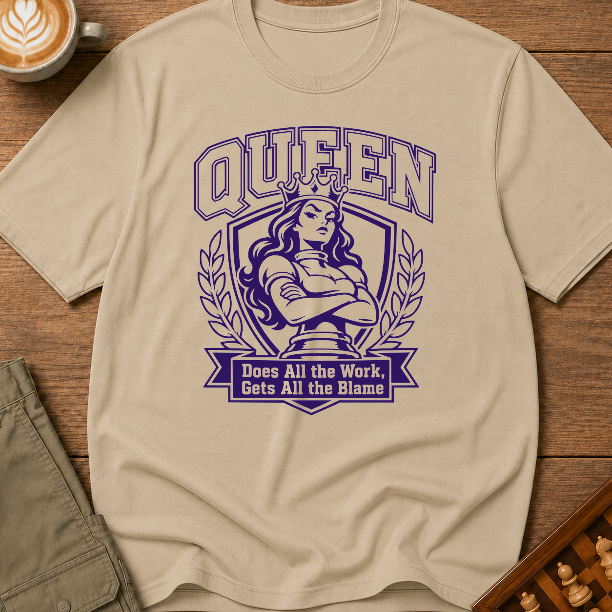 Queen Does All the Work T-Shirt