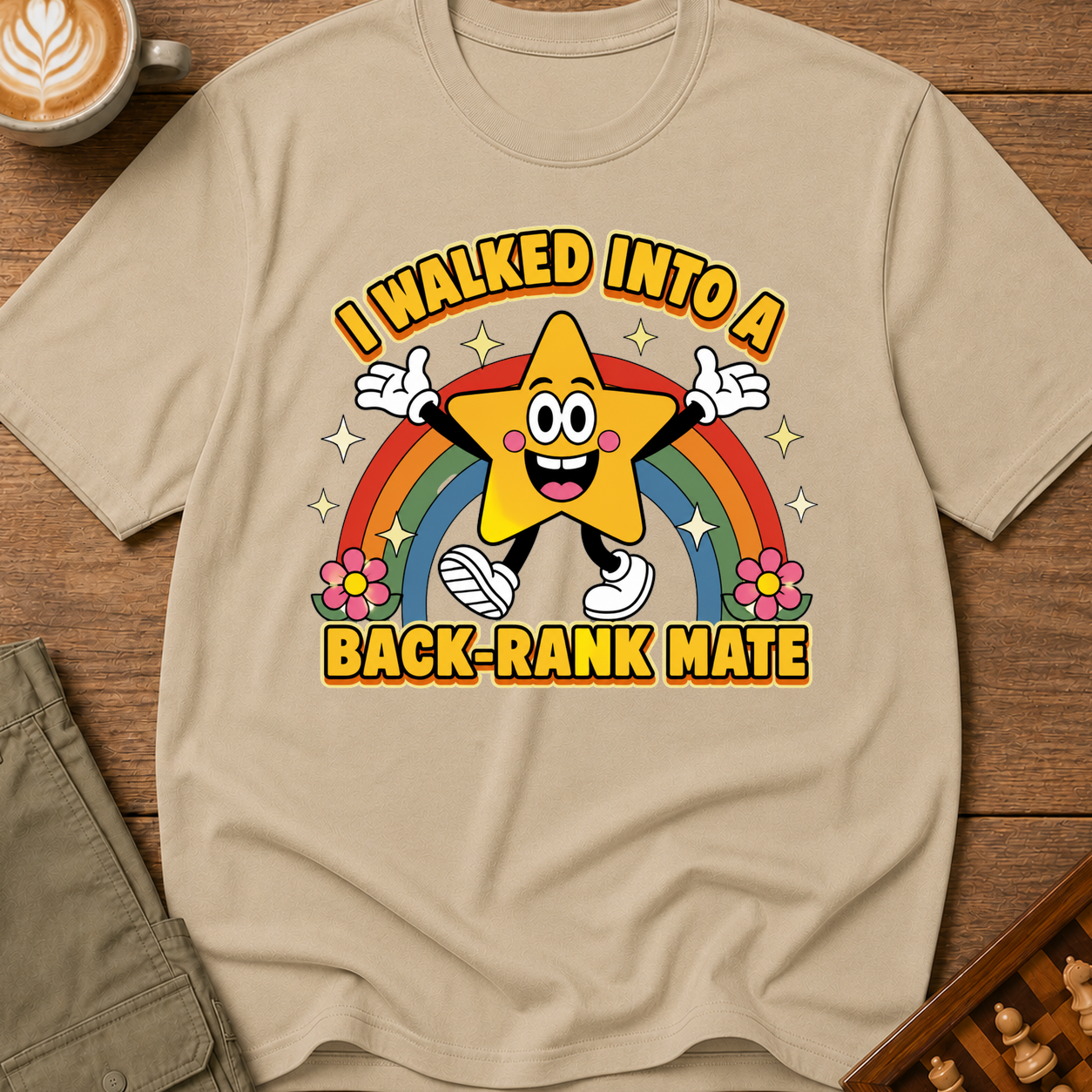 Walked Into a Back-Rank Mate T-Shirt
