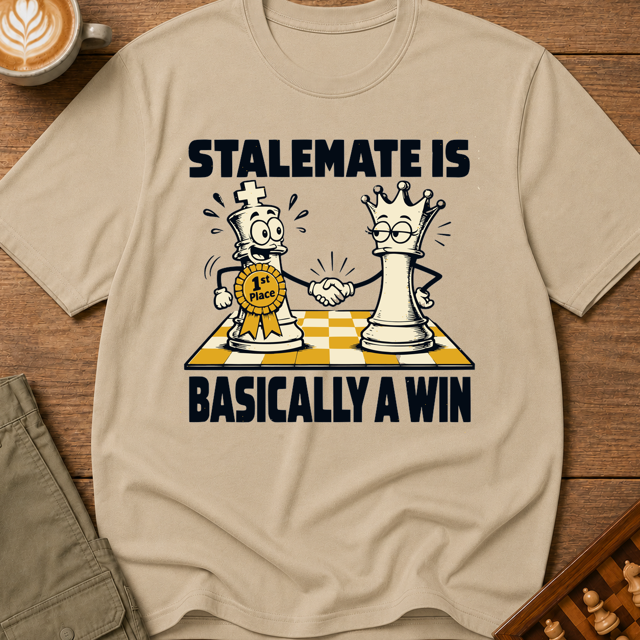 Stalemate Is Basically A Win T-Shirt