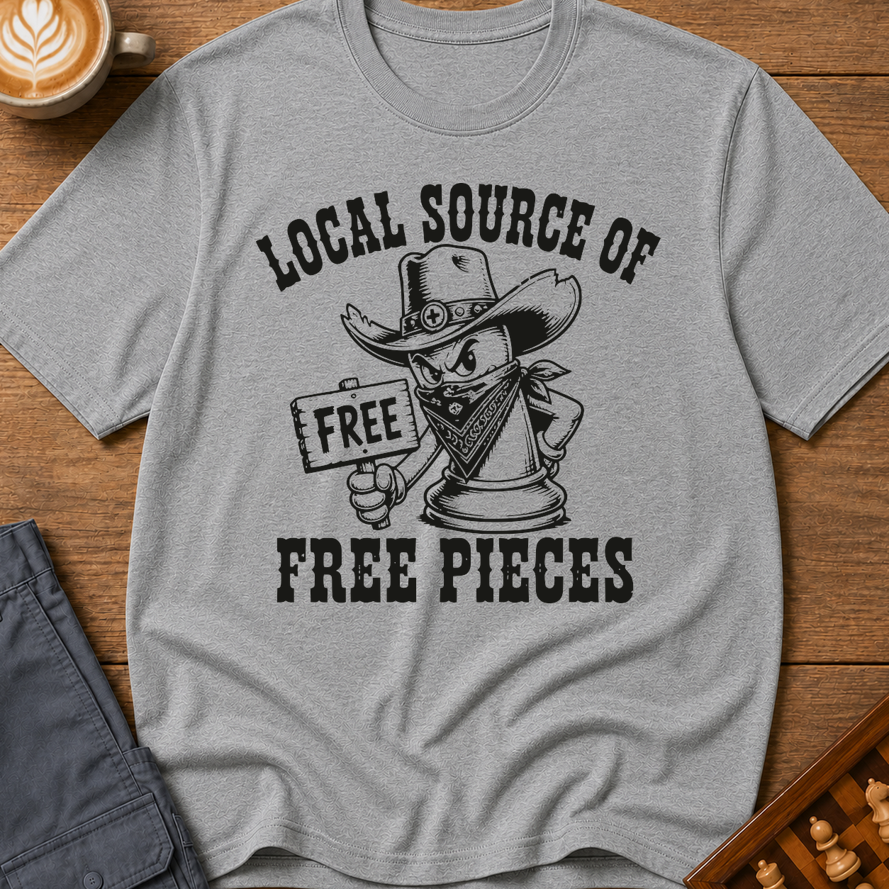 Local Source Of Free Pieces T-Shirt