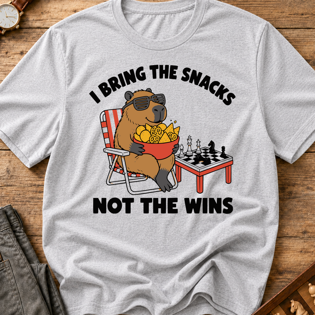 I Bring The Snacks Not The Wins T-Shirt