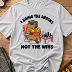 I Bring The Snacks Not The Wins T-Shirt