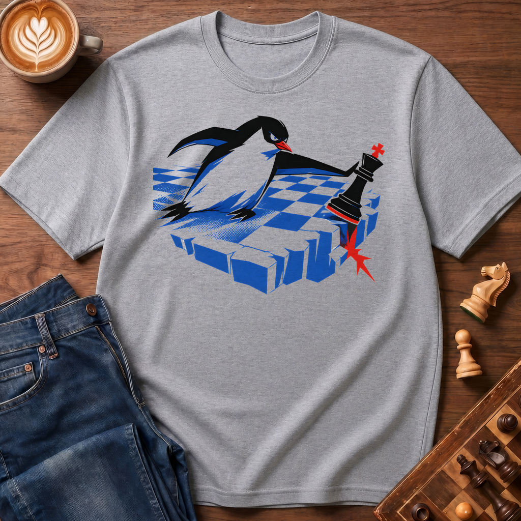 Penguin On Thin Ice T-Shirt