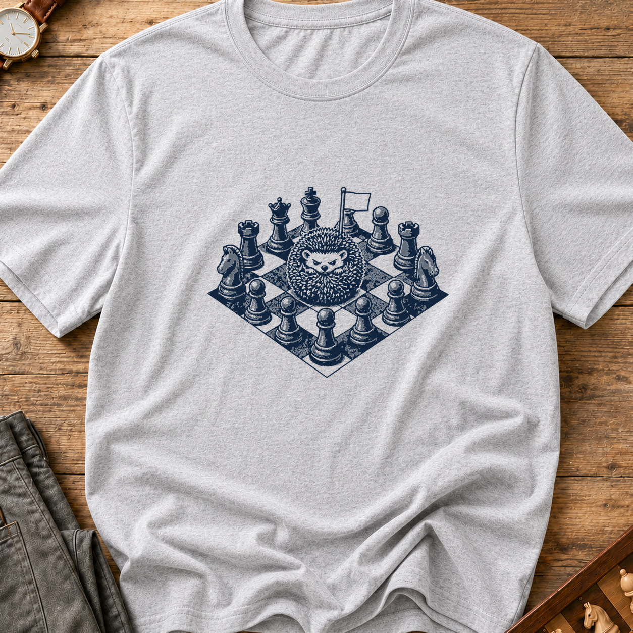 Chess Set Study T-Shirt