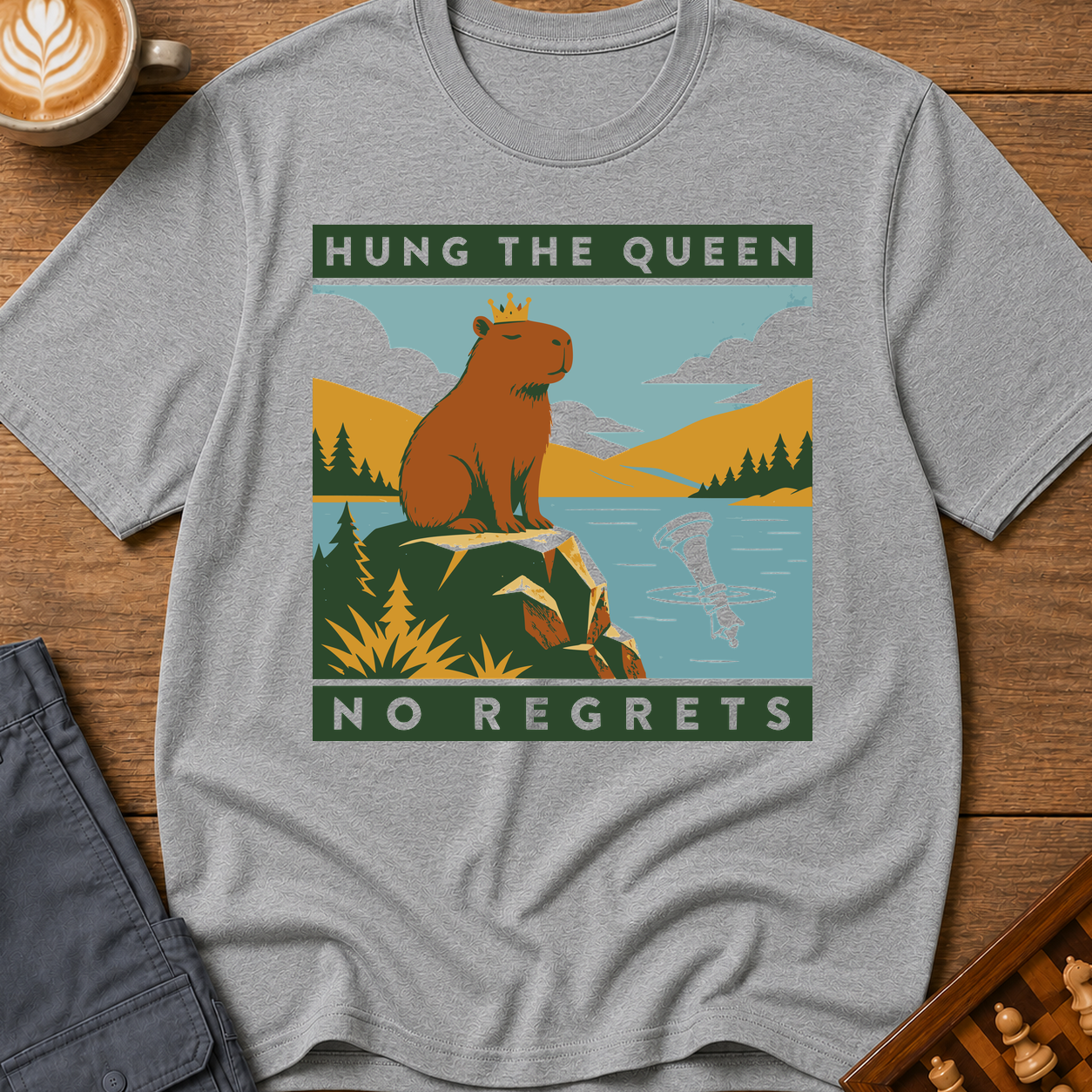 Hung The Queen No Regrets T-Shirt