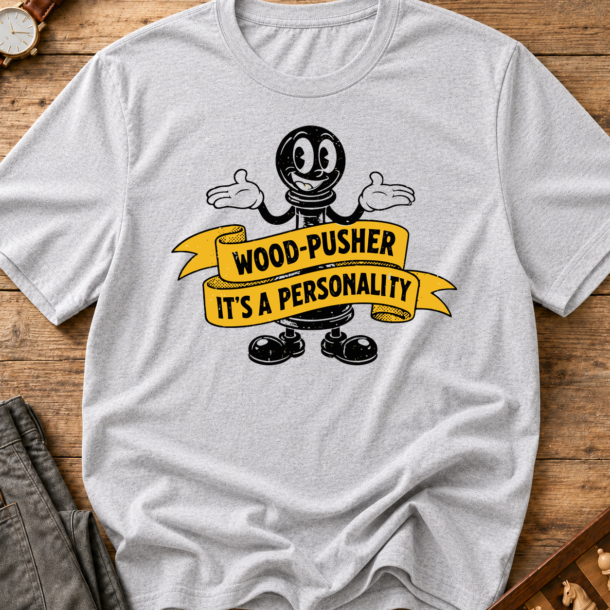 Wood-Pusher It's A Personality T-Shirt