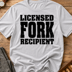 Licensed Fork Recipient T-Shirt