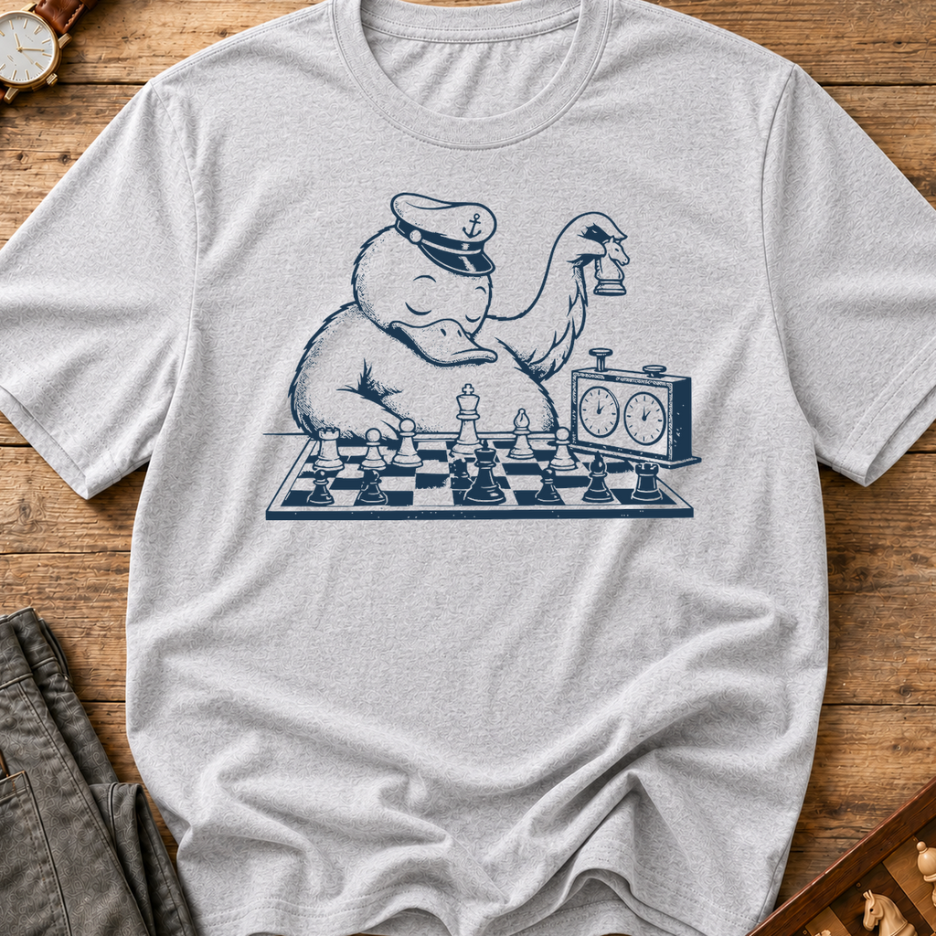 Knight Navy Outline T-Shirt