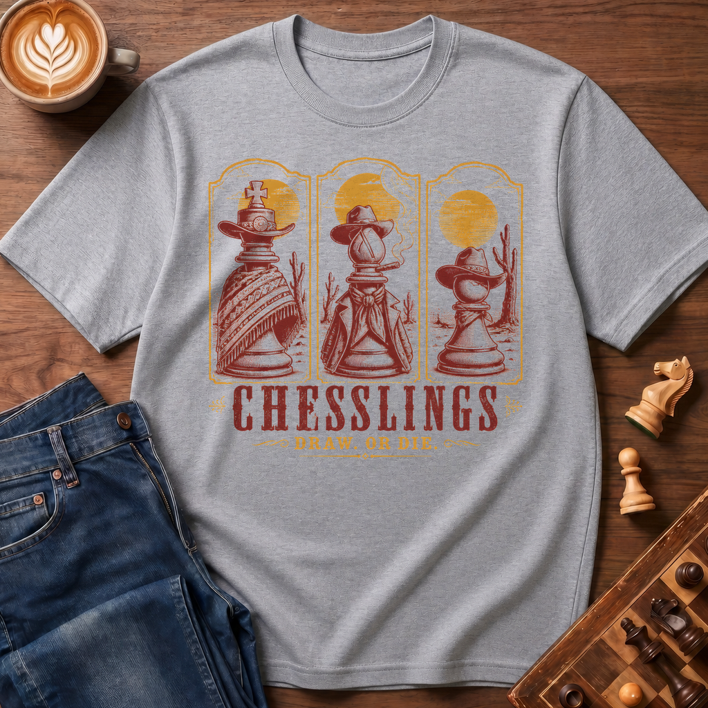 Chesslings Draw Or Die T-Shirt
