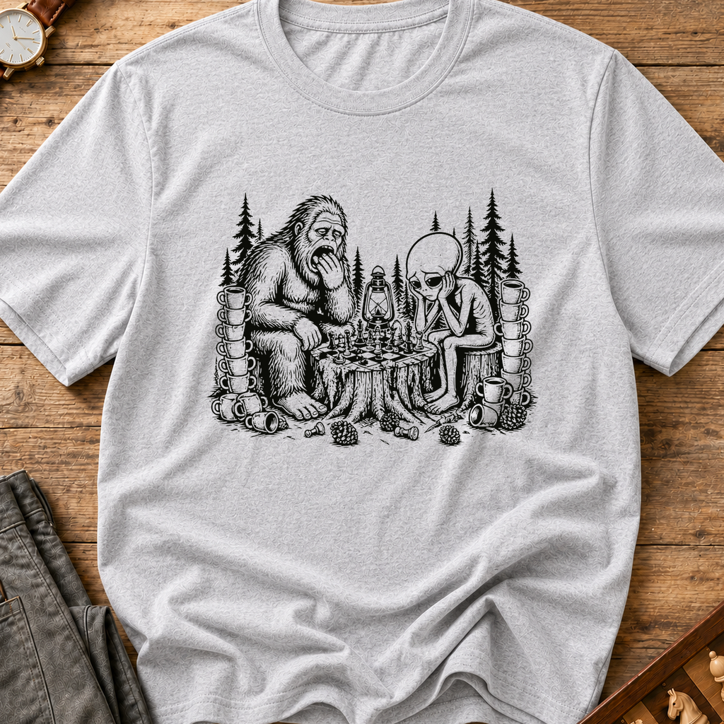 Cryptid Chess Club T-Shirt