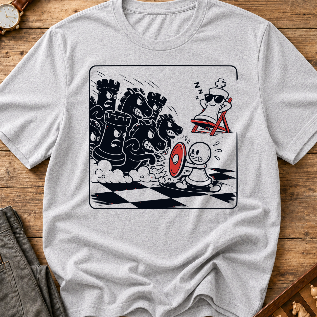 King Asleep As Pieces Flee T-Shirt