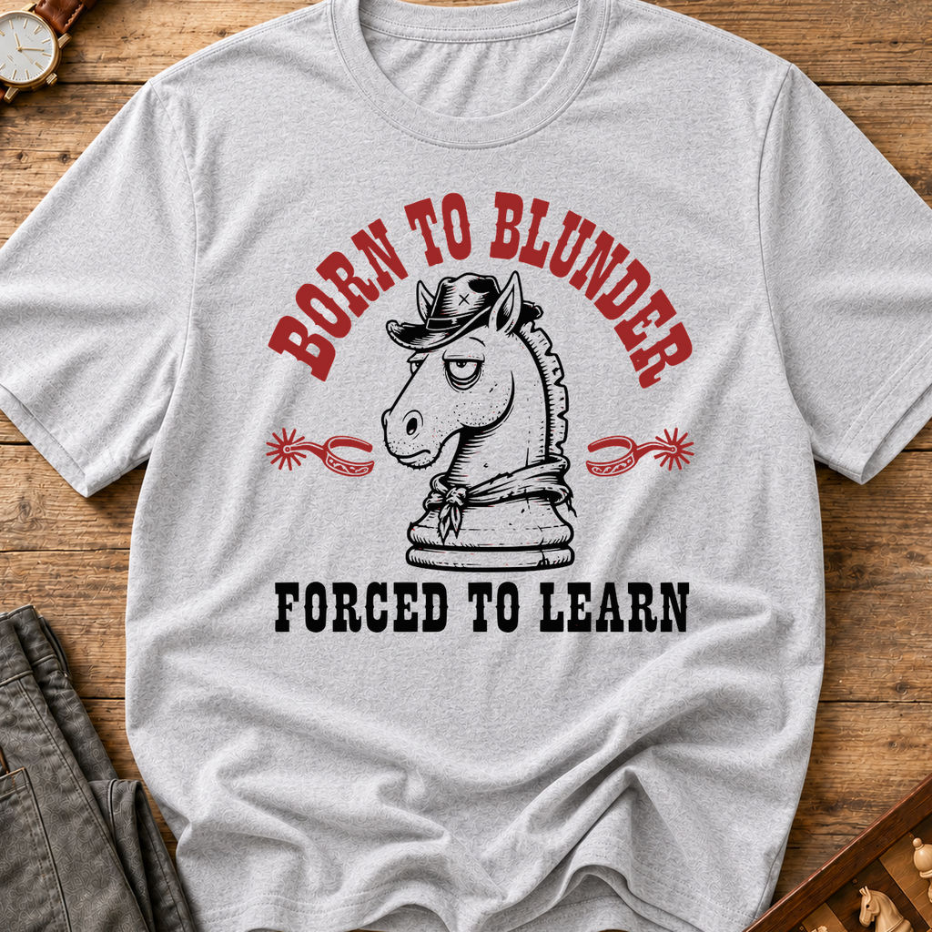 Born To Blunder Forced To Learn T-Shirt