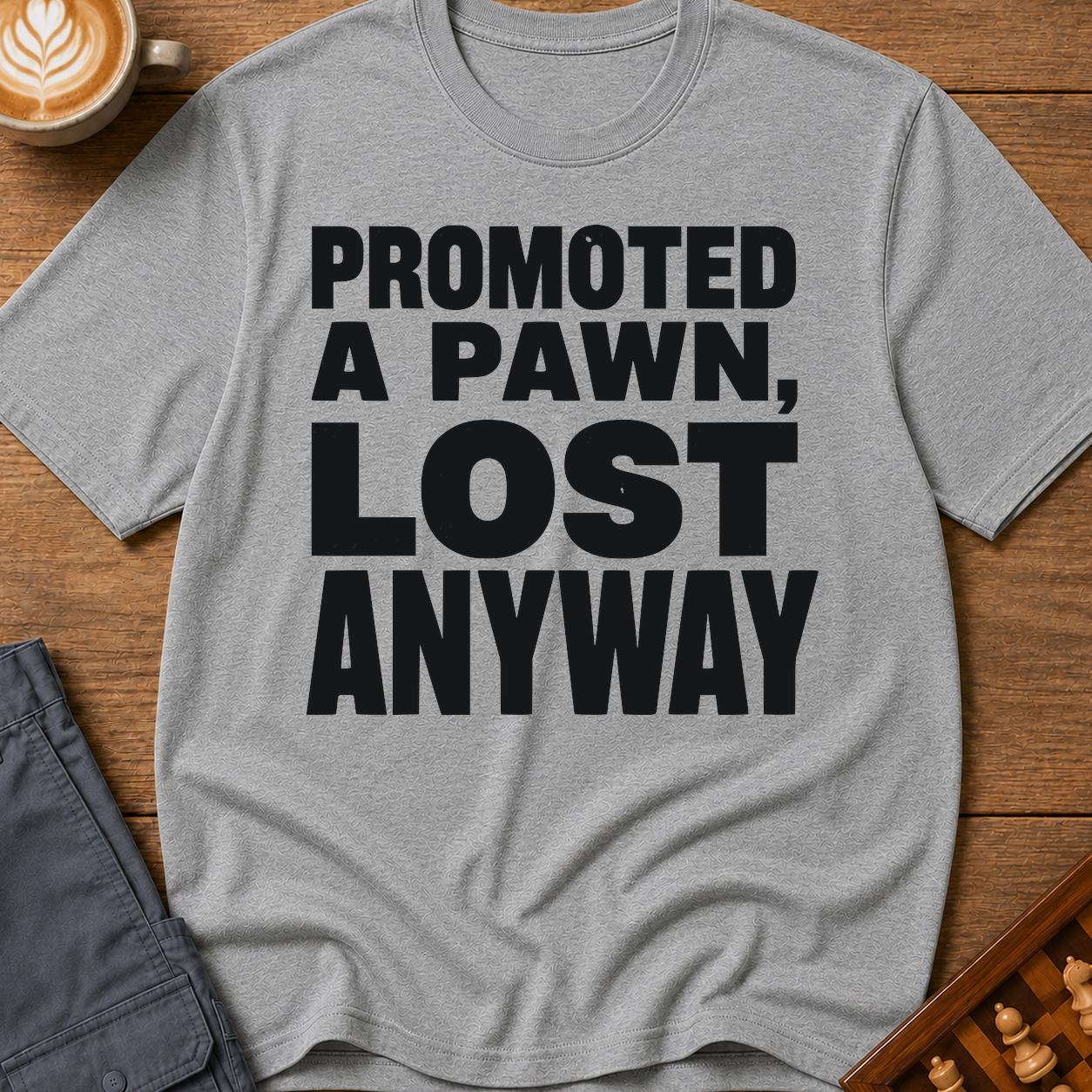 Promoted A Pawn Lost Anyway T-Shirt