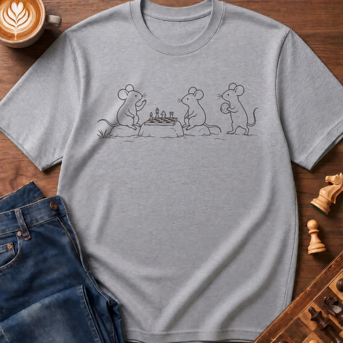 Mouse Chess Club T-Shirt