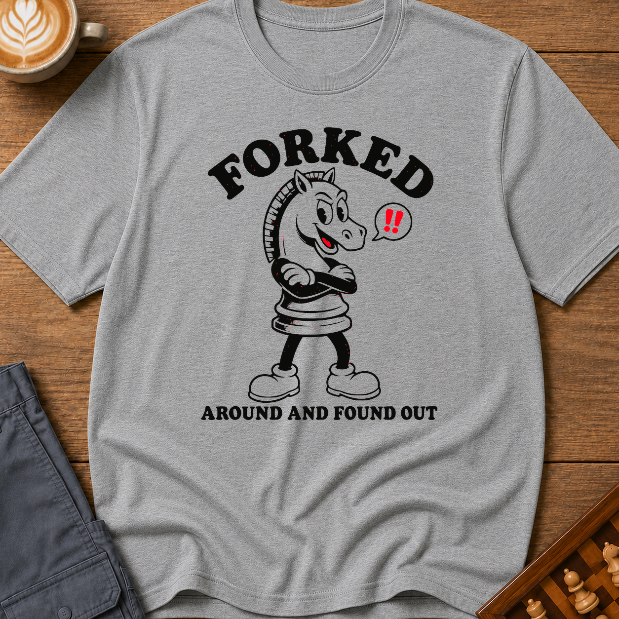 Forked Around and Found Out T-Shirt