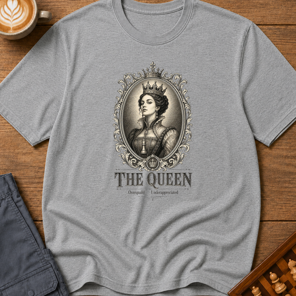 The Queen Overqualified T-Shirt