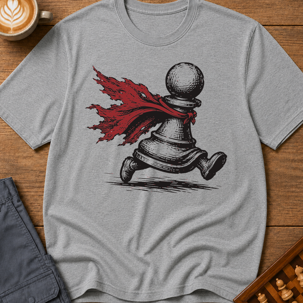 Caped Pawn T-Shirt