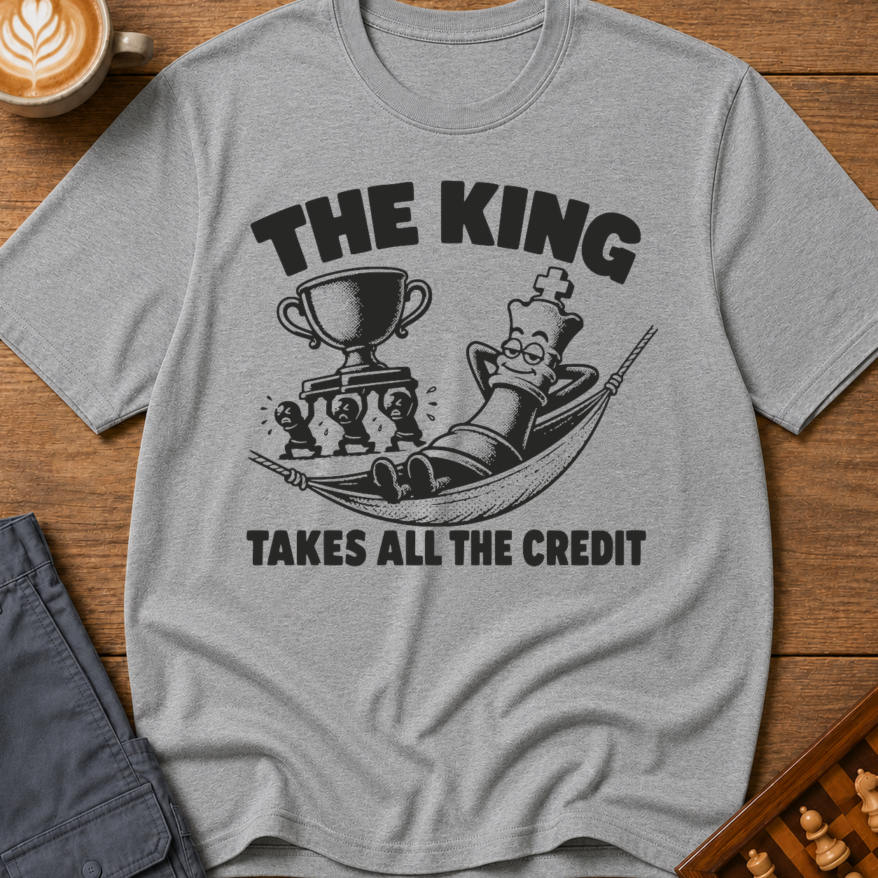 The King Takes All The Credit T-Shirt