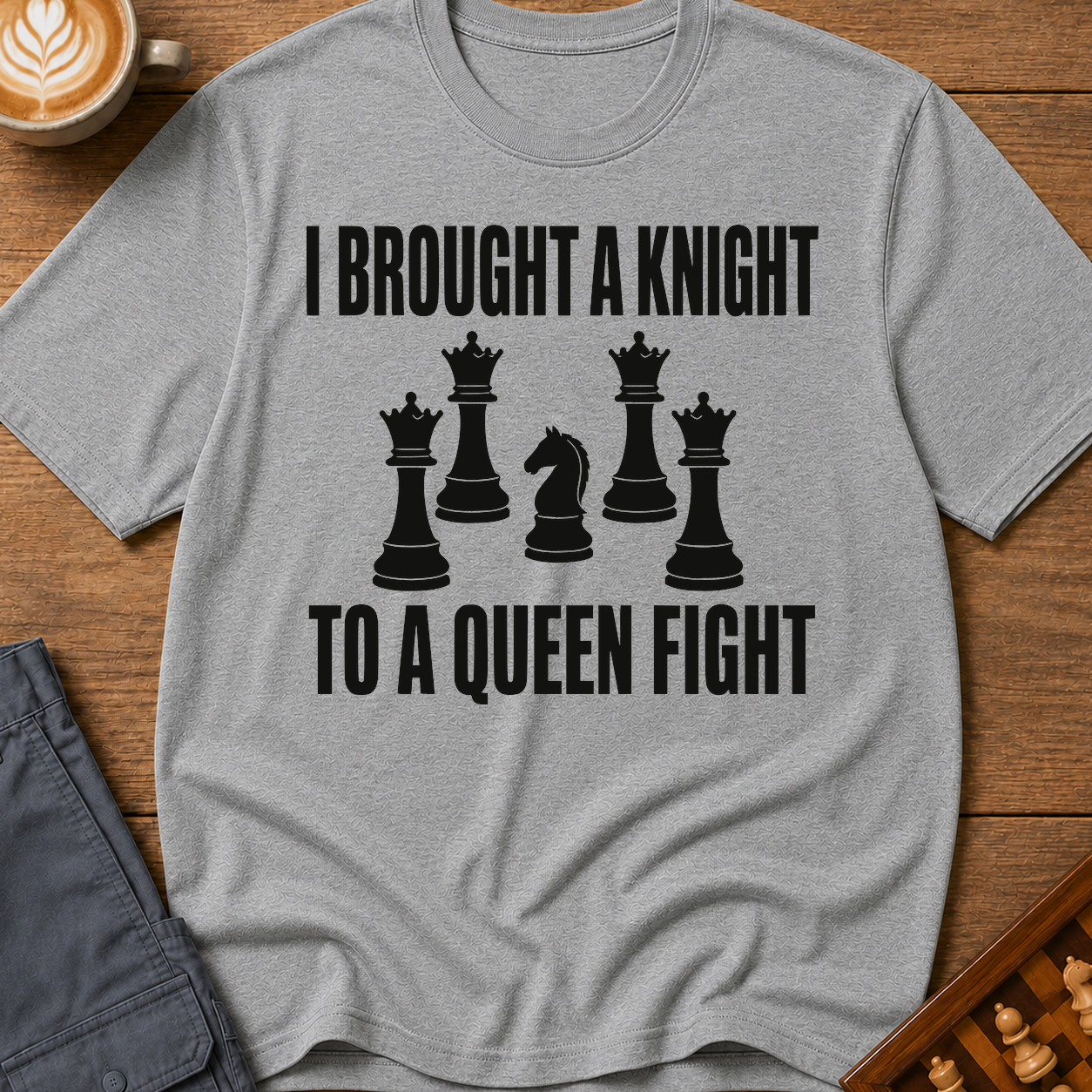 Knight to a Queen Fight T-Shirt