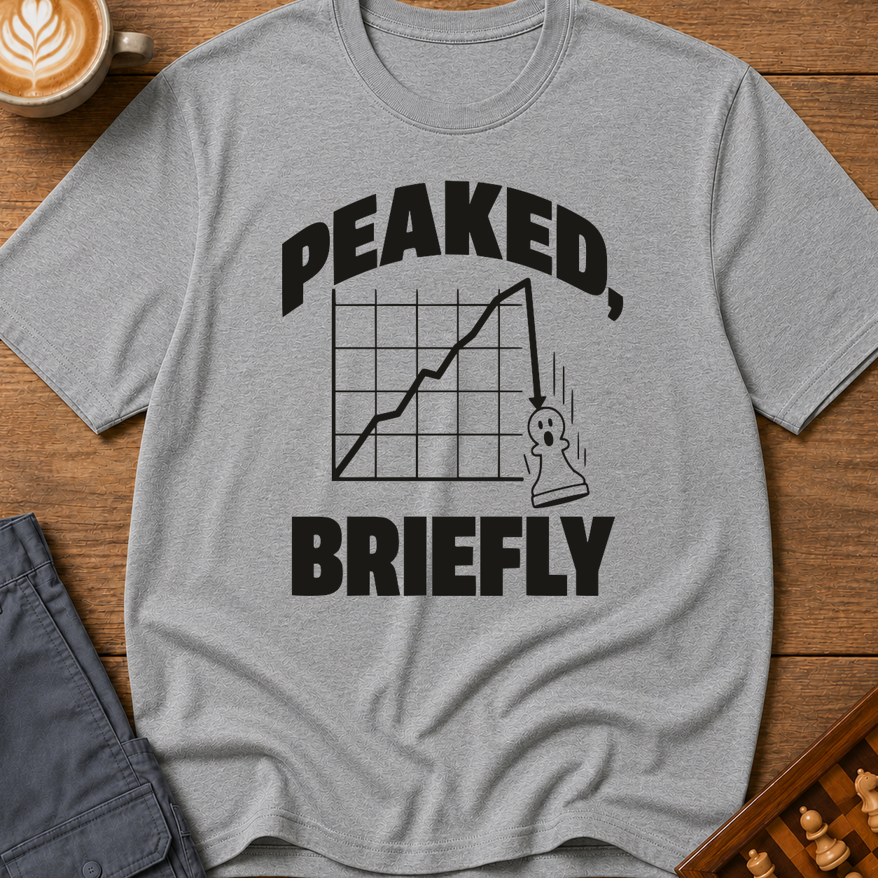 Peaked Briefly T-Shirt