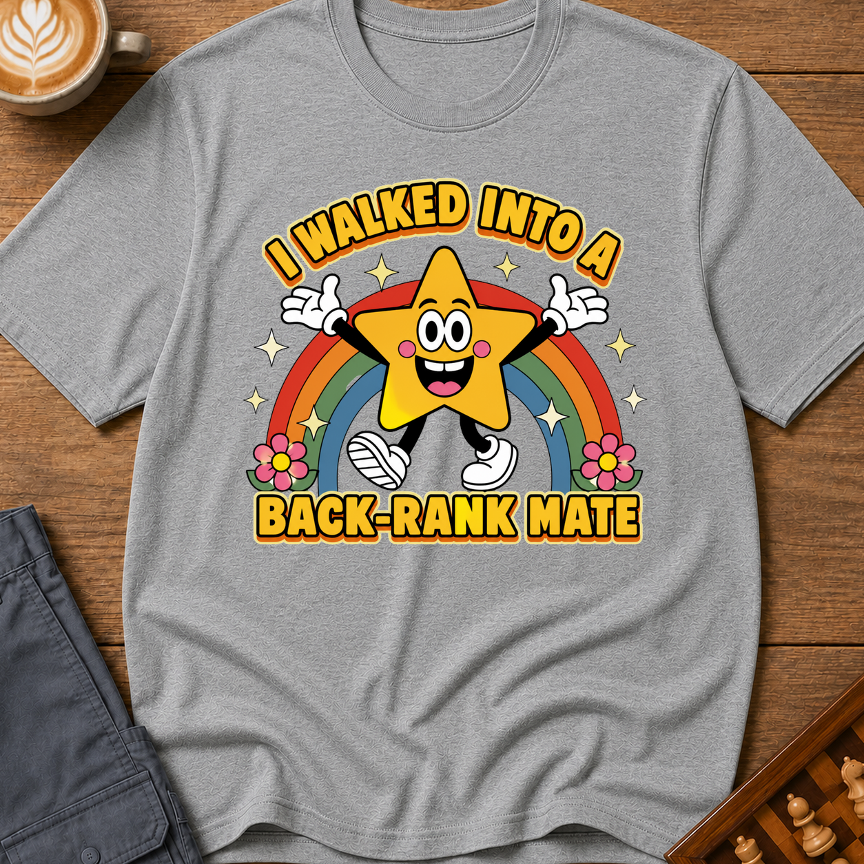Walked Into a Back-Rank Mate T-Shirt