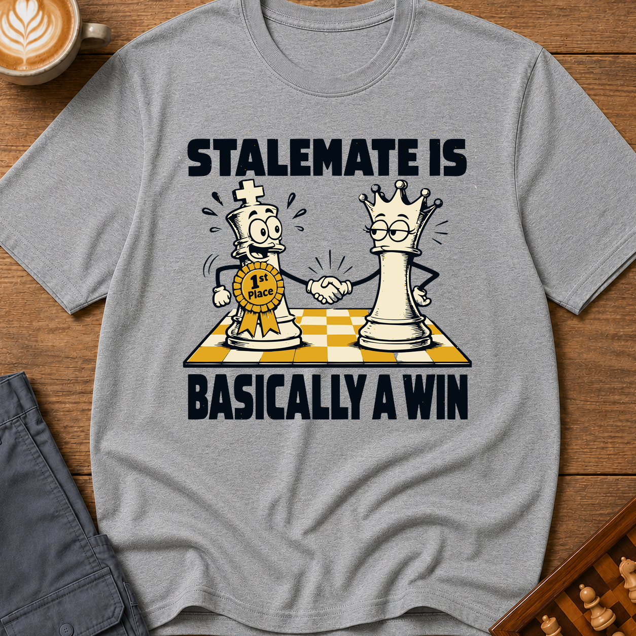 Stalemate Is Basically A Win T-Shirt