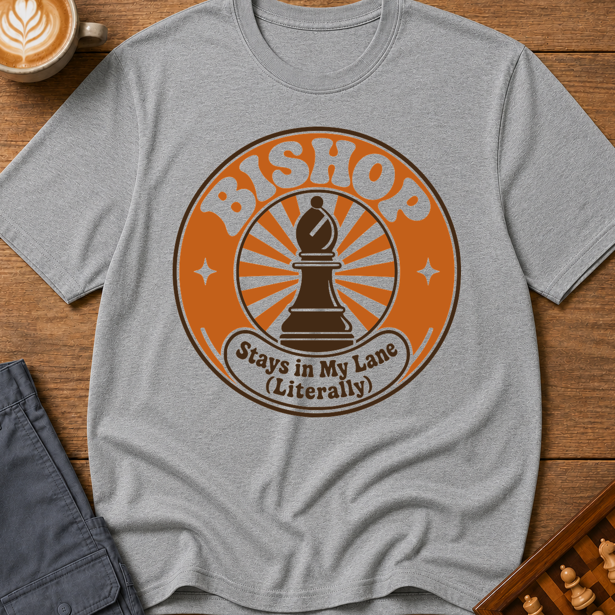 Bishop Stays in My Lane T-Shirt