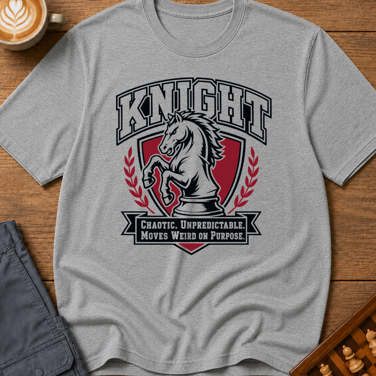 Knight Moves Weird on Purpose T-Shirt