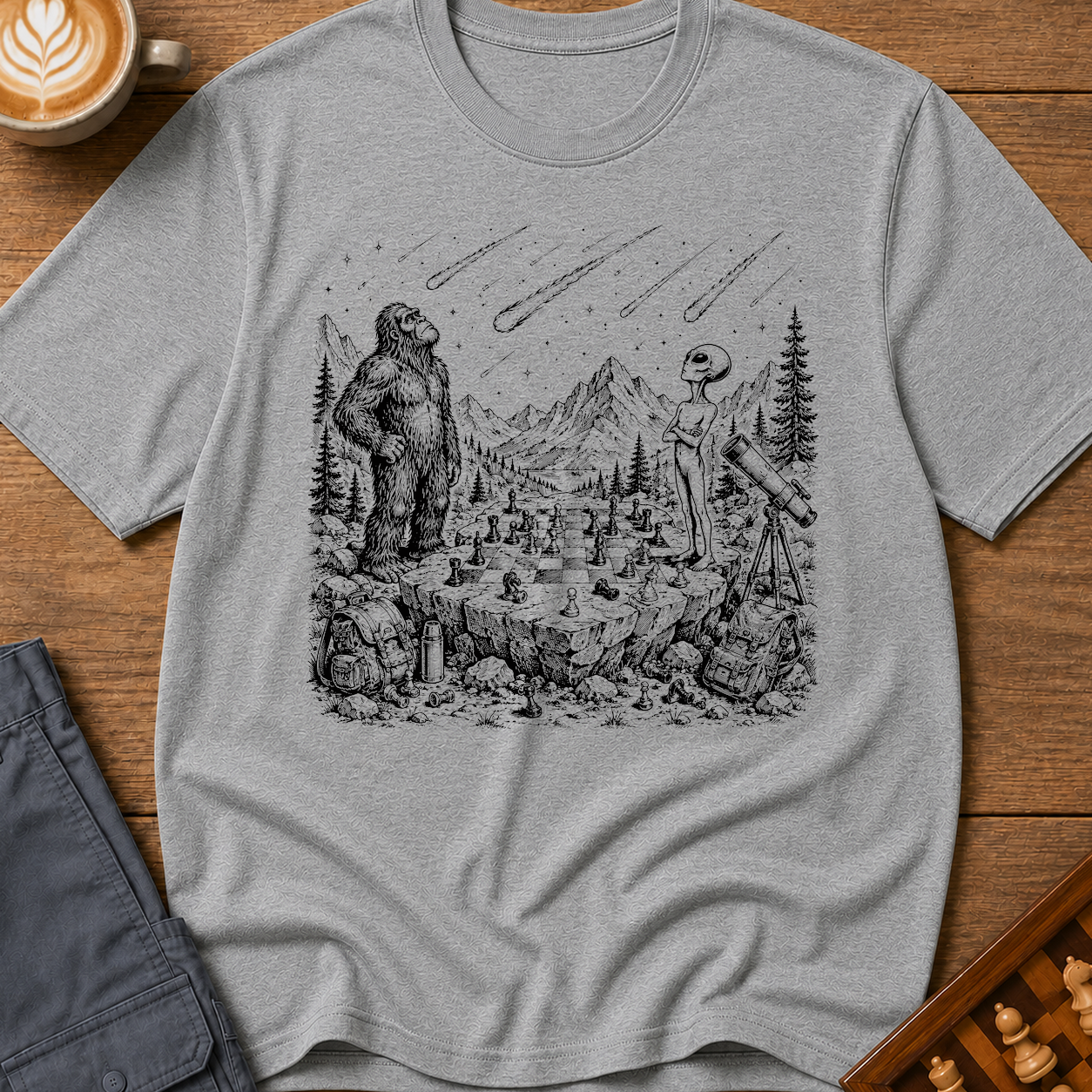 Cryptids at the Board T-Shirt