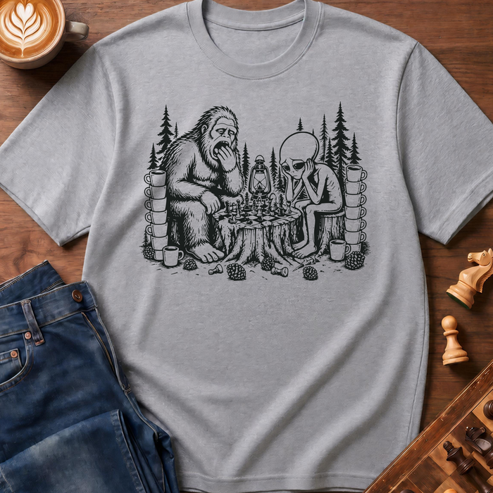 Cryptid Chess Club T-Shirt