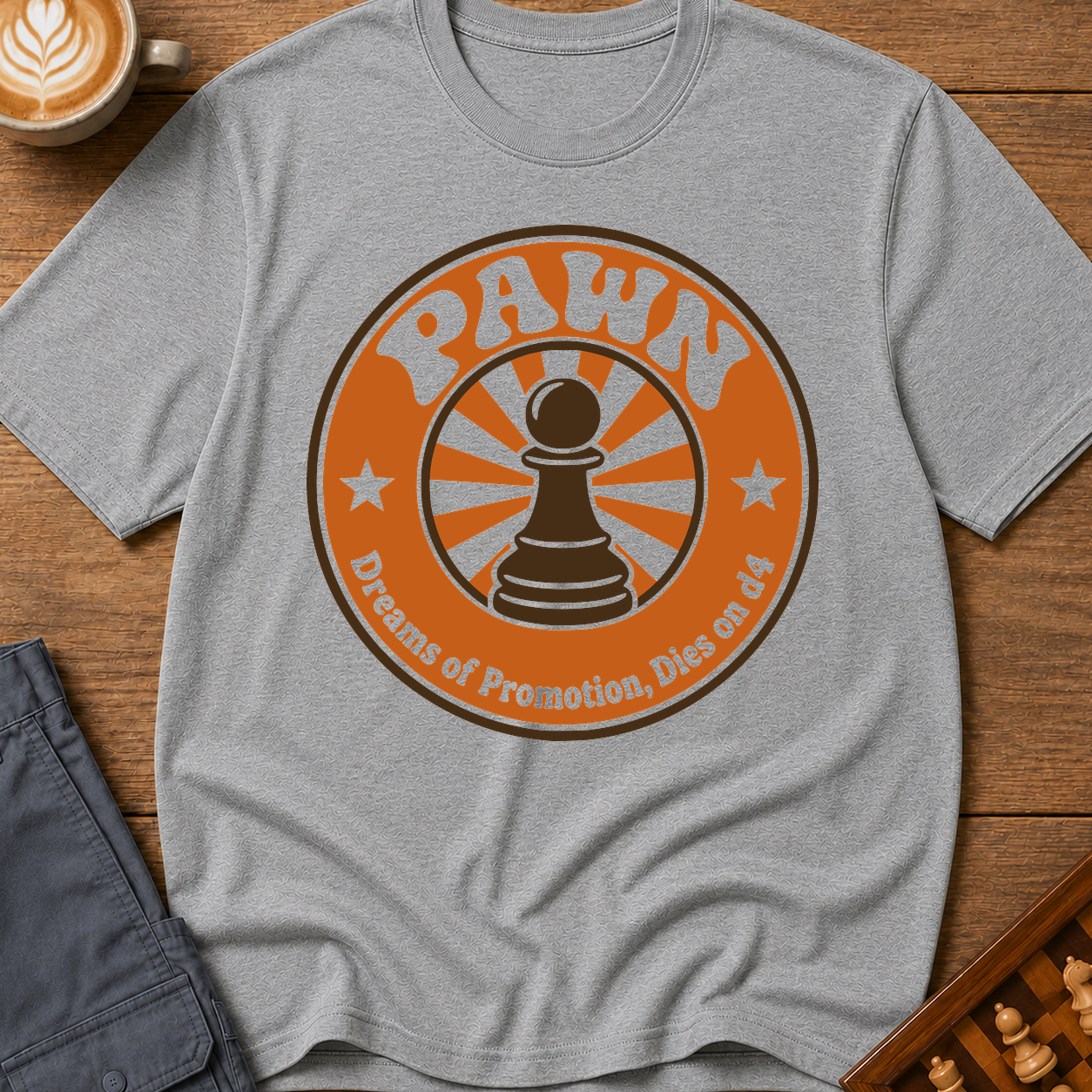 Dreams Of Promotion, Dies On d4 T-Shirt