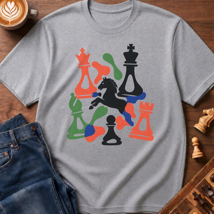 Cutout Chess Garden T-Shirt