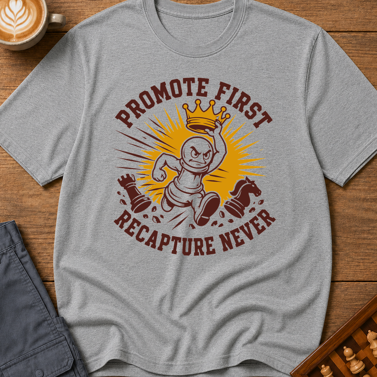 Promote First Recapture Never T-Shirt