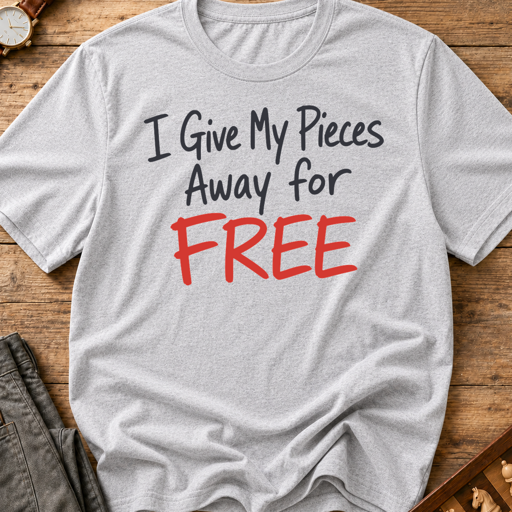 I Give My Pieces Away Free T-Shirt