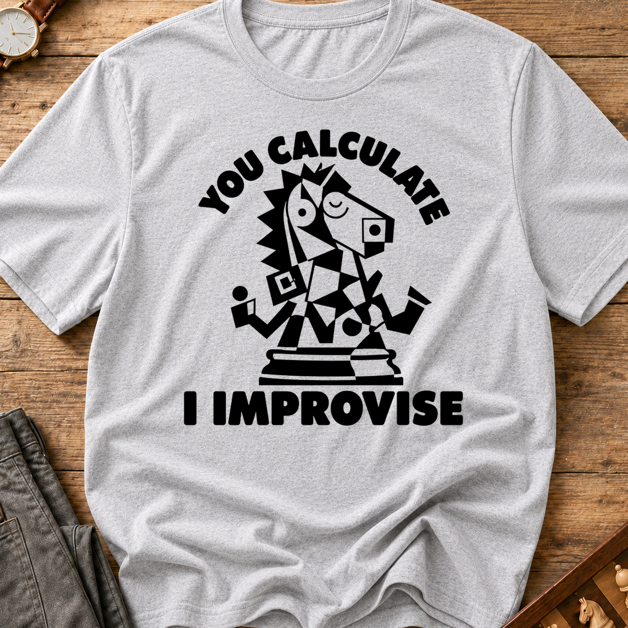You Calculate I Improvise T-Shirt
