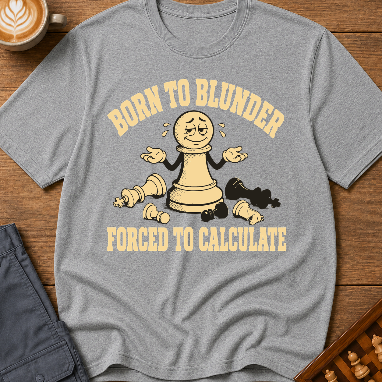 Born to Blunder Forced to Calculate T-Shirt