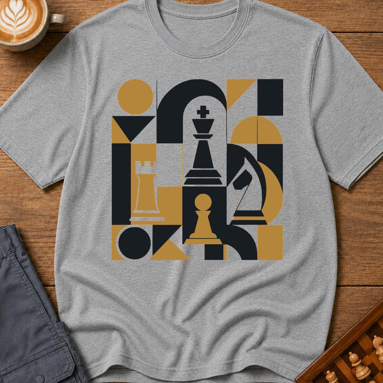 Bauhaus Chess T-Shirt