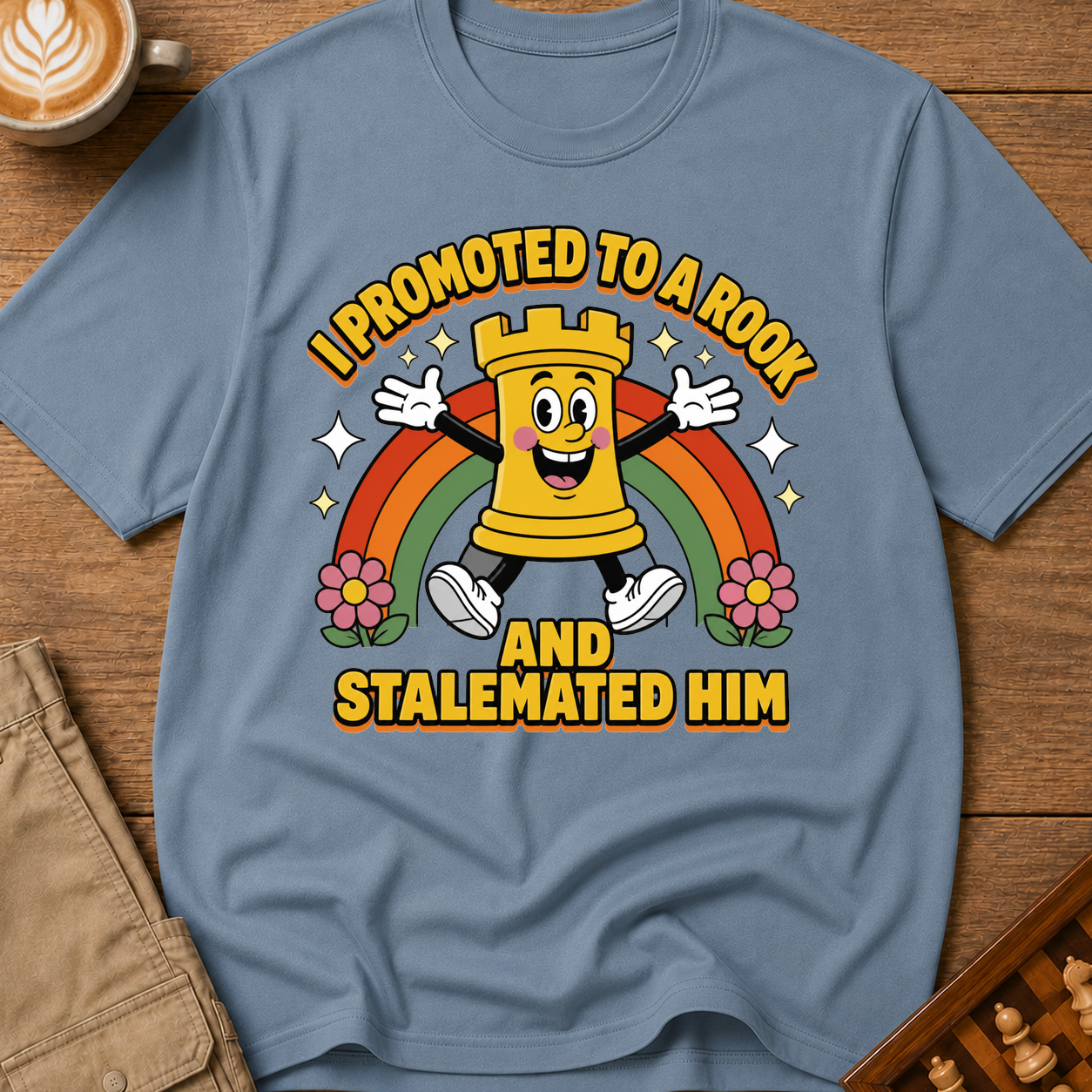 Promoted to a Rook and Stalemated Him T-Shirt