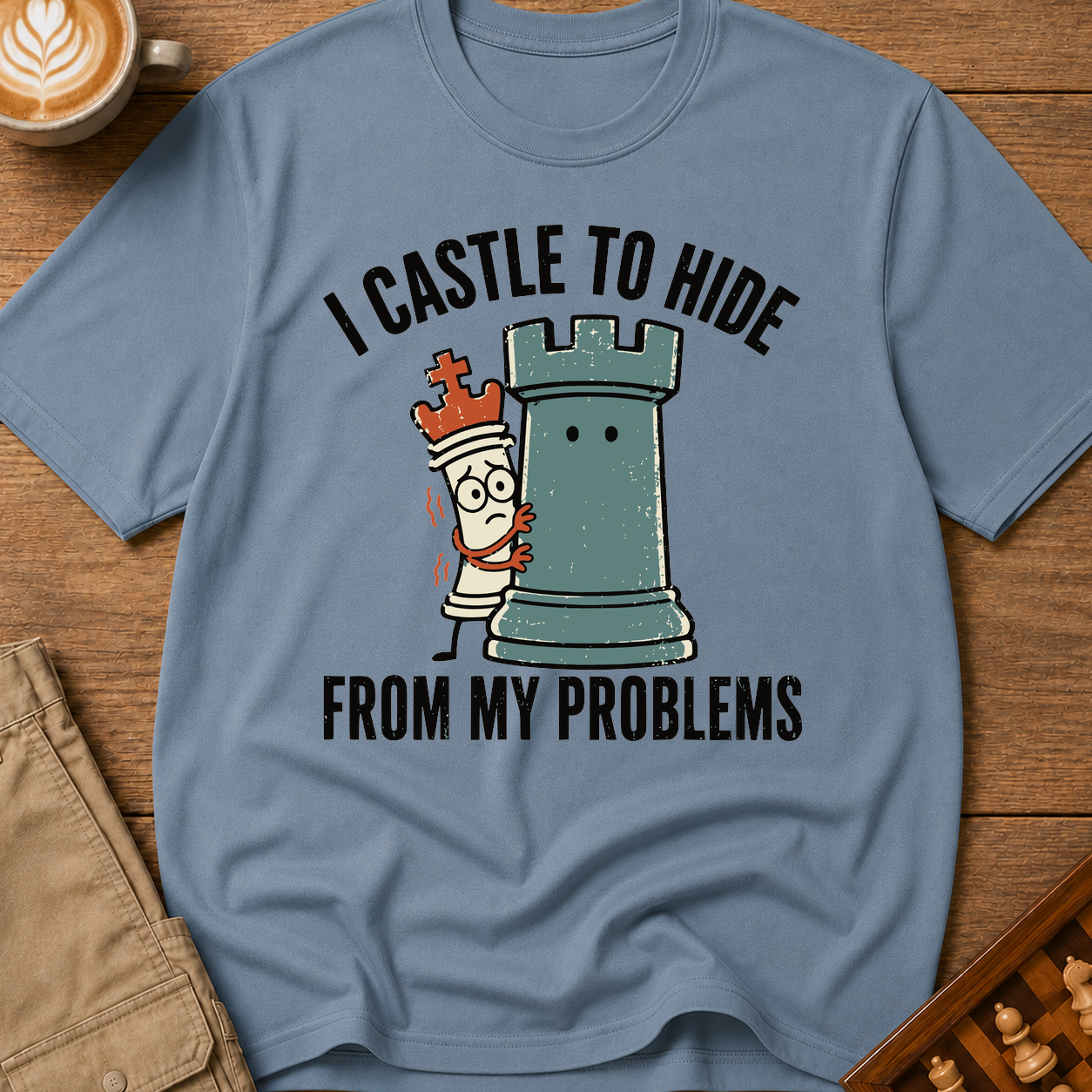 I Castle To Hide From Problems T-Shirt