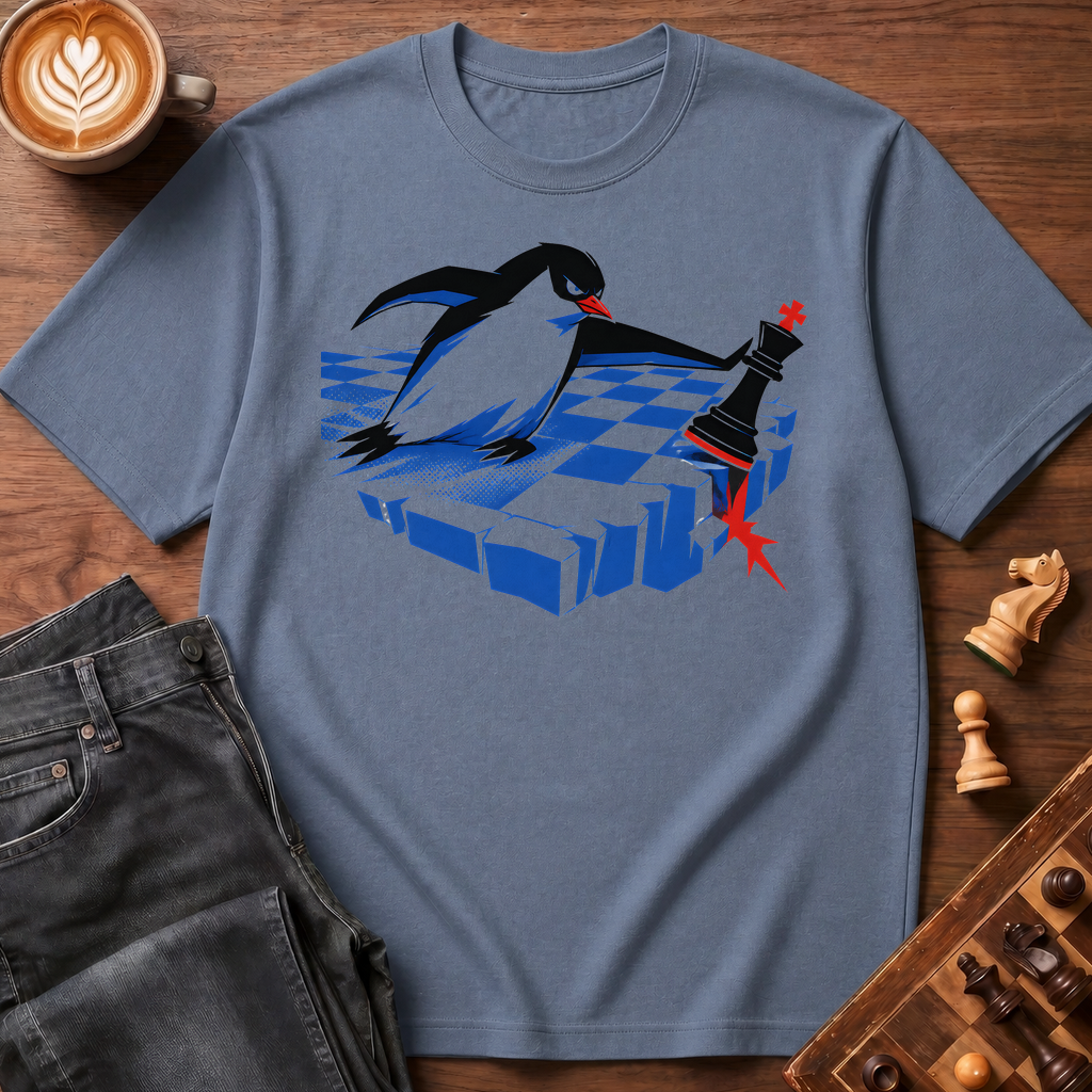 Penguin On Thin Ice T-Shirt
